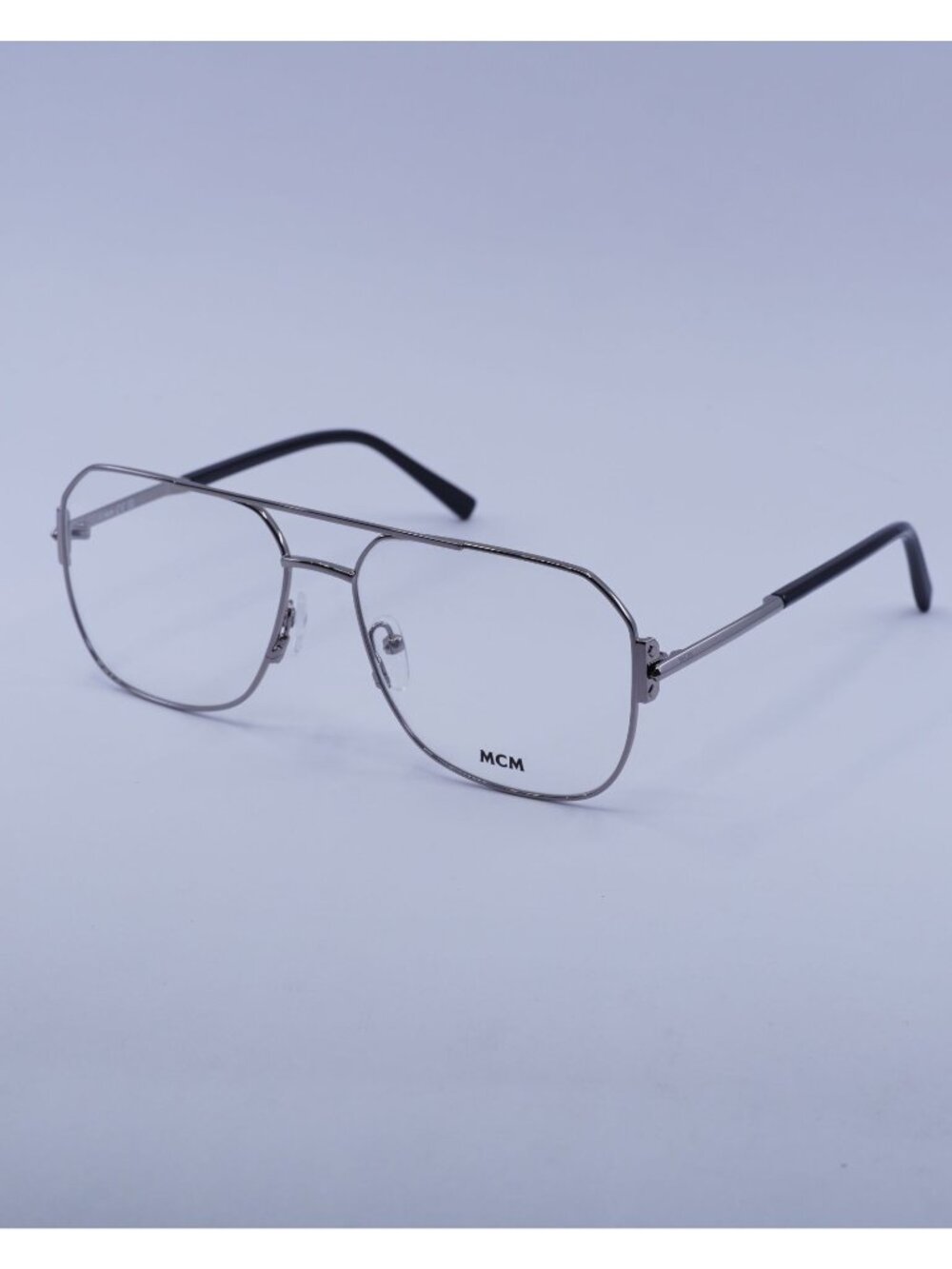 MCM MW5007 014 Eyeglasses Ruthenium/Black 57mm Aviator Frame